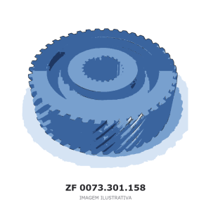 ENGRENAGEM SOLAR ZF – 0073.301.158 – imagem ilustrativa