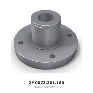 FLANGE DE SAÍDA ZF – 0073.301.180 – imagem ilustrativa