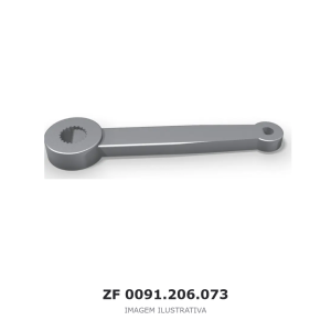 HASTE DE MUDANÇA ZF 16 S 1650 – 0091.206.073 – imagem ilustrativa