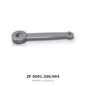 HASTE DE MUDANÇA ZF 16 S 1650 – 0091.206.094 – imagem ilustrativa