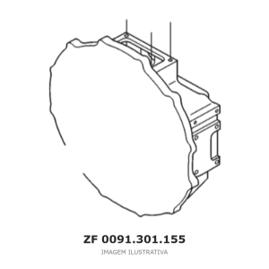 CARC.ACOPLAM. ZF 16 S 1650 – 0091.301.155 – imagem ilustrativa