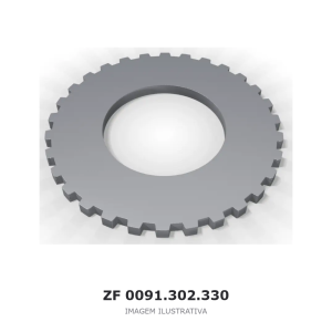 PLACA DE CONEXÃO ZF 16 S 1455 TD – 0091.302.330 – imagem ilustrativa