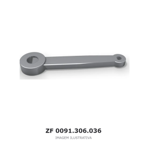 HASTE DE MUDANÇA ZF S 6-1550 / 6 S 1380 BD – 0091.306.036 – imagem ilustrativa