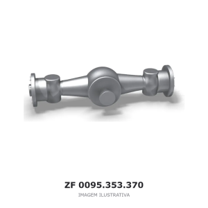 PONTE DO EIXO ZF – 0095.353.370 – imagem ilustrativa