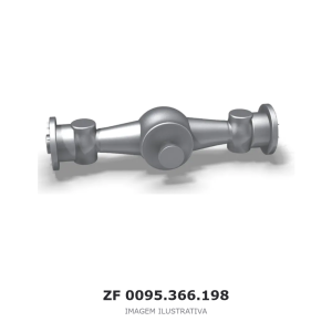PONTE DO EIXO ZF AS 3070 3M – 0095.366.198 – imagem ilustrativa