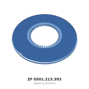 LAMELA EXTERNA ZF 4 WG 311 / 5 WG 311 / 3 WG 261 – 0501.213.393 – imagem ilustrativa