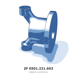 TERMINAL ESCOA. ZF AV 110/90 / AV 110/80 / AV 132 II/80 – 0501.221.603 – imagem ilustrativa