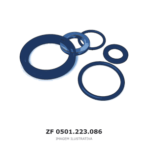 CALHA PARA MANGUEIRA ZF 3 WG 260 / 4 WG 260(2) / 4 WG 260(4) – 0501.223.086 – imagem ilustrativa