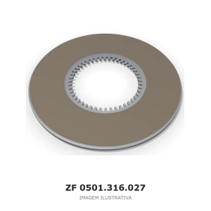 LAMELA EXTERNA ZF ECCOM 3.5 / ECCOM 4.5 / 4 WG 311 – 0501.316.027 – imagem ilustrativa