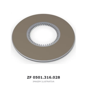 LAMELA EXTERNA ZF ECCOM 3.5 / ECCOM 4.5 / 4 WG 311 – 0501.316.028 – imagem ilustrativa