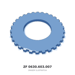 CHAPA DE SEGURANÇA ZF – 0630.603.007 – imagem ilustrativa