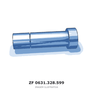 PINO DE FIXAÇÃO ZF 2 HL 100 / 2 HL 70 / LKZ-7 – 0631.328.599 – imagem ilustrativa