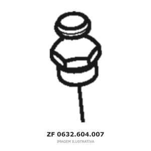 NIPLE DE LUBRIFICAÇÃO ZF 3 MD 35 / 3 MD 40/S 800 / S 1050 – 0632.604.007 – imagem ilustrativa