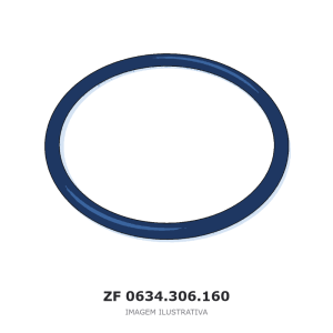 O-RING ZF MT-B 3070 / S-MATIC 145 T / S-MATIC 180 T – 0634.306.160 – imagem ilustrativa