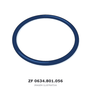 ANEL DE VEDAÇÃO ZF 4 WG 250(2) / 5 WG 250 / 6 WG 250 – 0634.801.056 – imagem ilustrativa