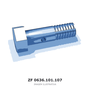 PARAFUSO DE CABEÇA CILÍNDRICA ZF ECCOM 1,5 / ECCOM 1.5 / ECCOM 1.8 – 0636.101.107 – imagem ilustrativa