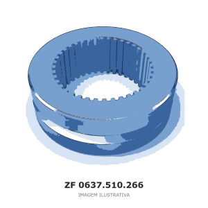 LUVA DE PROTEÇÃO ZF – 0637.510.266 – imagem ilustrativa