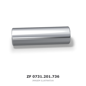 Imagem ilustrativa — representação genérica do componente. A peça fornecida pode apresentar diferenças de geometria e acabamento.