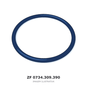 ANEL DE VEDAÇÃO COMBINADO ZF MS 2025 / MS-B 3025 / MS 2035 – 0734.309.390 – imagem ilustrativa