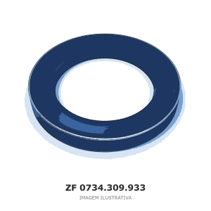 RETENTOR ZF WG 92 / WG 92 S 4 / 4 WG 92 – 0734.309.933 – imagem ilustrativa