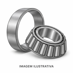 Imagem ilustrativa — representação genérica do componente. A peça fornecida pode apresentar diferenças de geometria e acabamento.