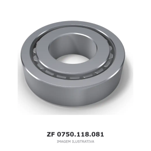 ROLAMENTO DE ROLOS CILÍNDRICOS ZF – 0750.118.081 – imagem ilustrativa