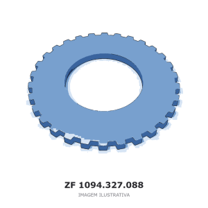 PLACA DE SUPORTE ZF – 1094.327.088 – imagem ilustrativa