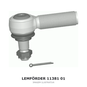 TERMINAL DE DIREÇÃO LEMFÖRDER MERCEDES-BENZ / VOLVO / IVECO – 11381 01 – imagem ilustrativa