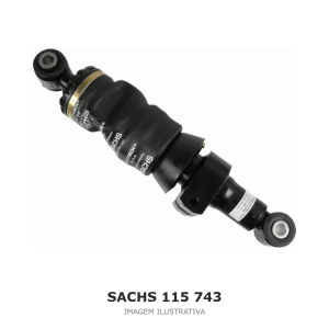AMORTECEDOR DA CABINE SACHS IVECO – 115 743 – imagem ilustrativa