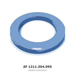 ARRUELA DE AJUSTE ZF 3 MD 40 / 3 MD 40/S 800 / 3 MD 40/S 1050 – 1211.304.095 – imagem ilustrativa