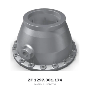CARCAÇA ZF 16 S 1455 TD / 16 S 1650 – 1297.301.174 – imagem ilustrativa