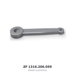 HASTE DE MUDANÇA ZF 16 S 2523 TO – 1316.206.059 – imagem ilustrativa