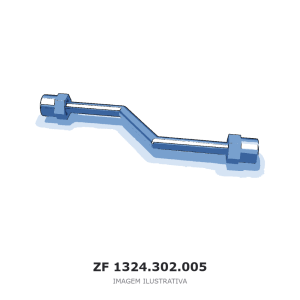 TUBO ZF 9 S 1517 TO / 9 S 1315 TO / 9 S 1115 TD – 1324.302.005 – imagem ilustrativa