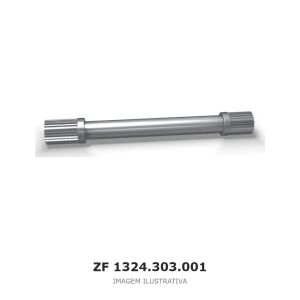 EIXO INTERMEDIÁRIO ZF 9 S 1115 TD / 9 S 1315 TD / 9 AS 1310 TO – 1324.303.001 – imagem ilustrativa