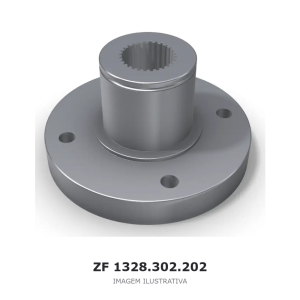 FLANGE DE DESENGATE ZF 12 AS 1930 TD / 16 AS 2630 TO / 16 AS 2230 TD – 1328.302.202 – imagem ilustrativa