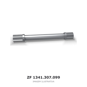 EIXO DE MUDANÇA ZF 16 S 1455 TD / 16 S 1650 / 16 S 2531 TO – 1341.307.099 – imagem ilustrativa