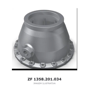 CARCACA TRANSMISSAO ZF 12 TX 2620 TD / 12 TX 2420 TD / 12 TX 2425 TD – 1358.201.034 – imagem ilustrativa