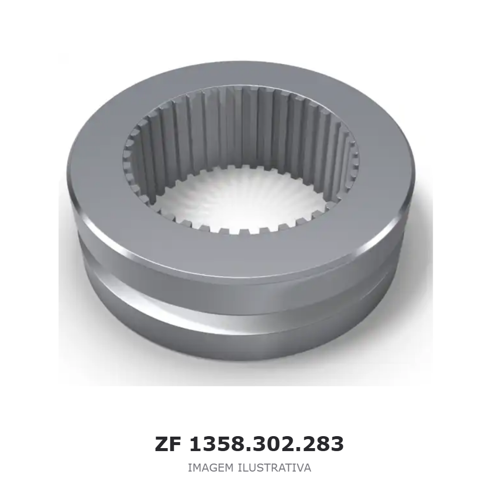 LUVA DE MUDANÇA ZF 12 TX 2620 TD / 12 TX 2624 TD / 12 TX 2420 TD – 1358.302.283 – imagem ilustrativa LUVA DE MUDANÇA ZF 12 TX 2620 TD / 12 TX 2624 TD / 12 TX 2420 TD – 1358.302.283 – imagem ilustrativa