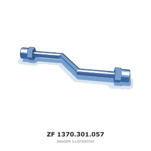 TUBO DE INJEÇÃO ZF 16 TX 2644 TD / 16 TX 2644 TO / 16 TX 2641 TD – 1370.301.057 – imagem ilustrativa