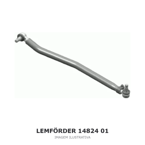 BARRA DE DIREÇÃO CENTRAL LEMFÖRDER SCANIA – 14824 01 – imagem ilustrativa