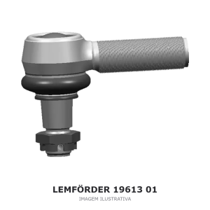 TERMINAL DE DIREÇÃO LEMFÖRDER MERCEDES-BENZ / MAN – 19613 01 – imagem ilustrativa