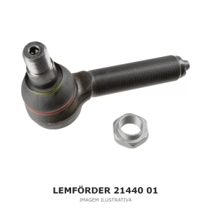TERMINAL DE DIREÇÃO LEMFÖRDER MERCEDES-BENZ / VOLVO / SCANIA – 21440 01 – imagem ilustrativa