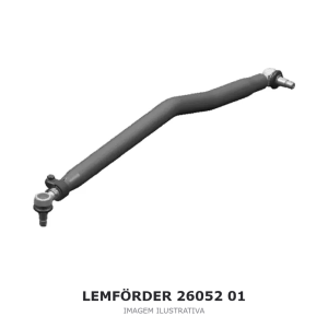 BARRA DE DIREÇÃO CENTRAL LEMFÖRDER SCANIA – 26052 01 – imagem ilustrativa