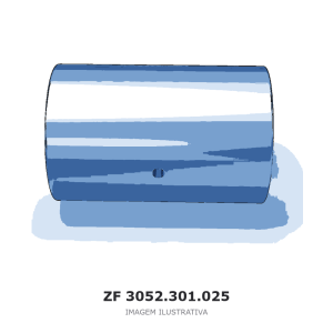 BUCHA ROSCADA ZF 4 WG 65 / 4 WG 65 II(D) / 6 WG 65 – 3052.301.025 – imagem ilustrativa