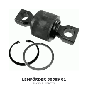 KIT DE REPARO DO BRAÇO OSCILANTE LEMFÖRDER MERCEDES-BENZ – 30589 01 – imagem ilustrativa