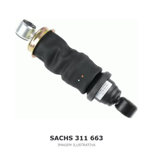 AMORTECEDOR DA CABINE SACHS MERCEDES-BENZ – 311 663 – imagem ilustrativa