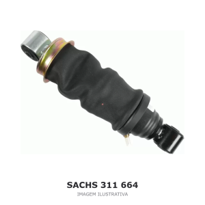 AMORTECEDOR DA CABINE SACHS MERCEDES-BENZ – 311 664 – imagem ilustrativa