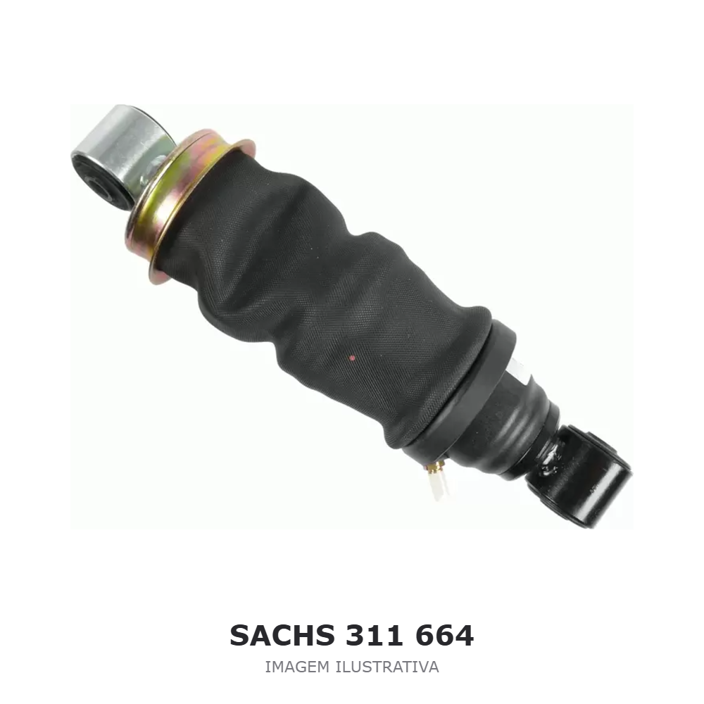 AMORTECEDOR DA CABINE SACHS MERCEDES-BENZ – 311 664 – imagem ilustrativa AMORTECEDOR DA CABINE SACHS MERCEDES-BENZ – 311 664 – imagem ilustrativa