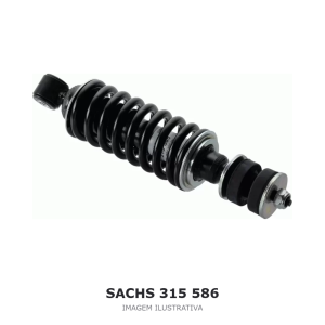 AMORTECEDOR DA CABINE SACHS DAF – 315 586 – imagem ilustrativa