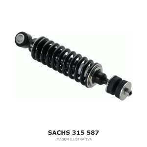 AMORTECEDOR DA CABINE SACHS DAF – 315 587 – imagem ilustrativa